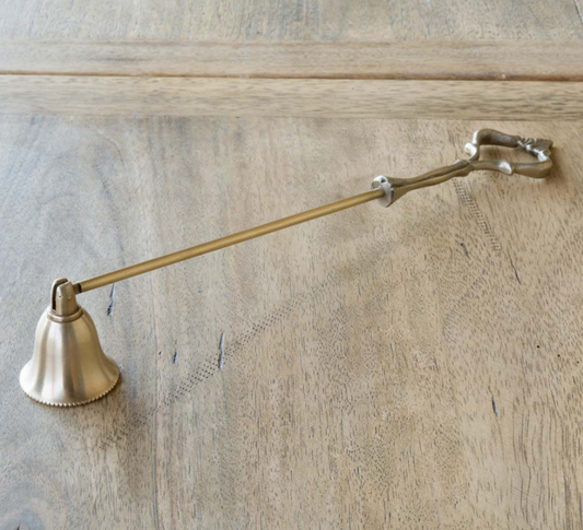 Antique Brass Candle Snuffer